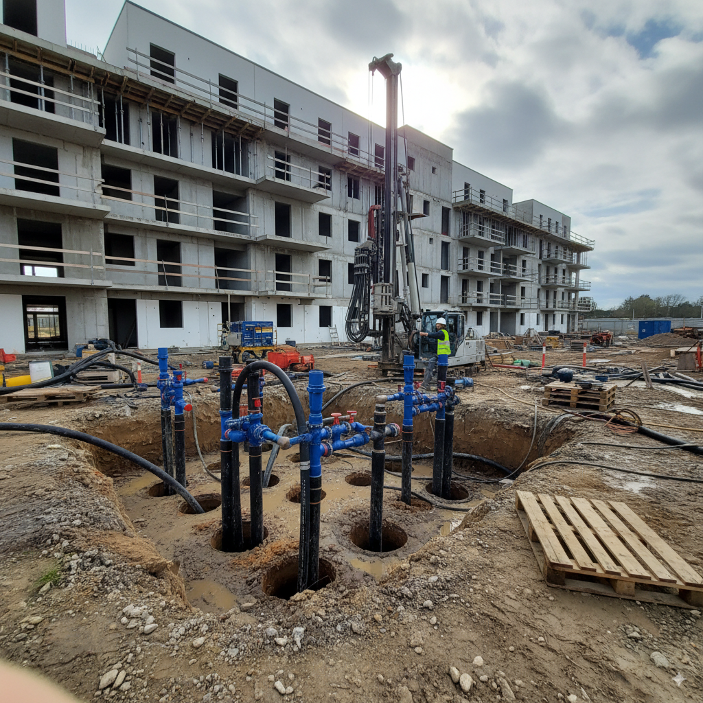 Système Géothermique Innovant à Bordeaux