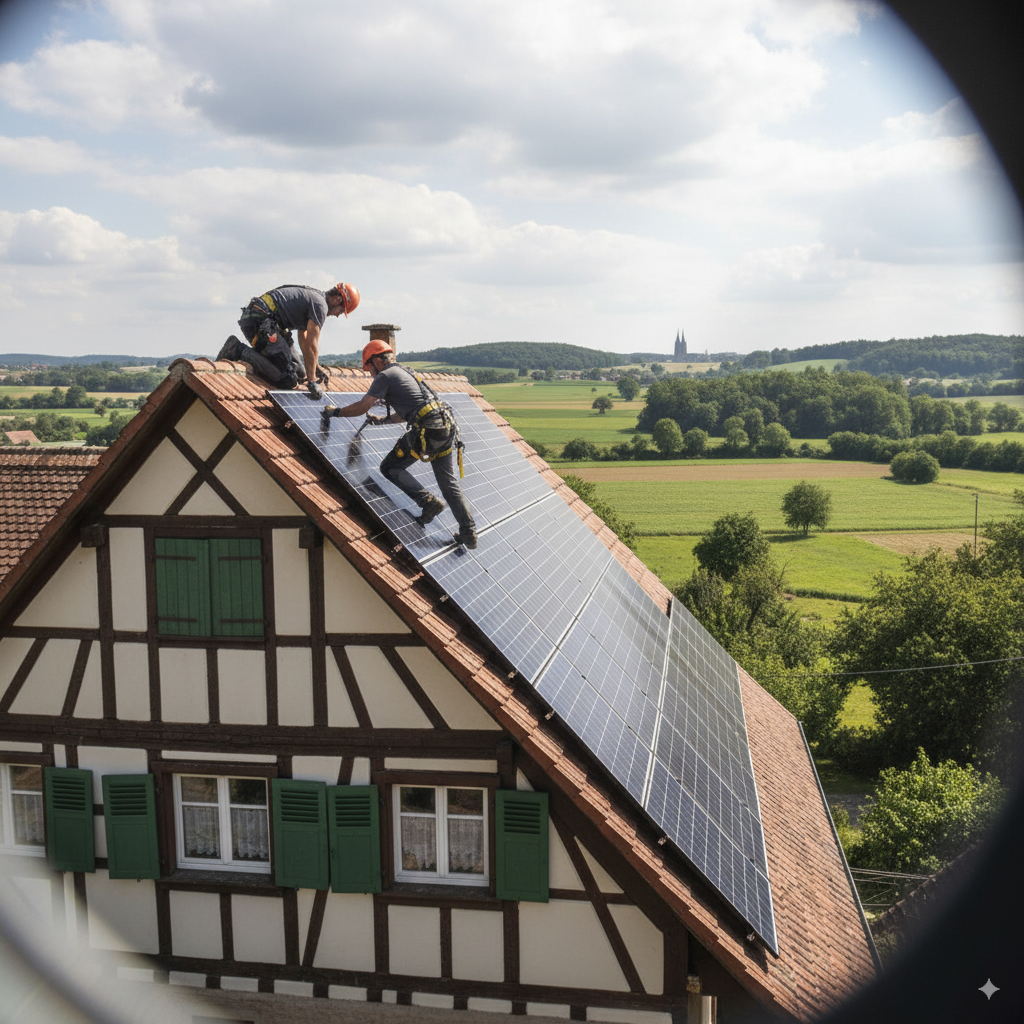 Panneaux Hybrides (Électricité + Eau Chaude) à Strasbourg